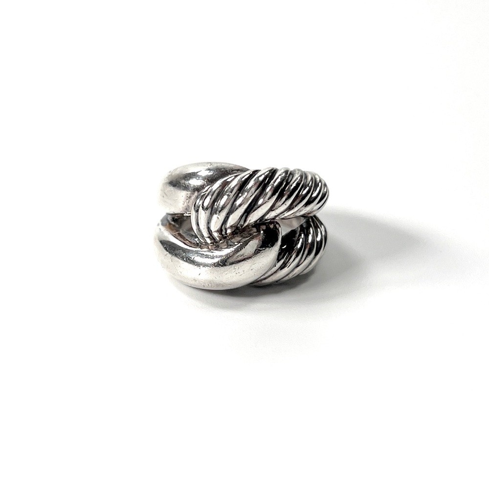 David Yurman Sterling Silver Infinity Labyrinth Ring